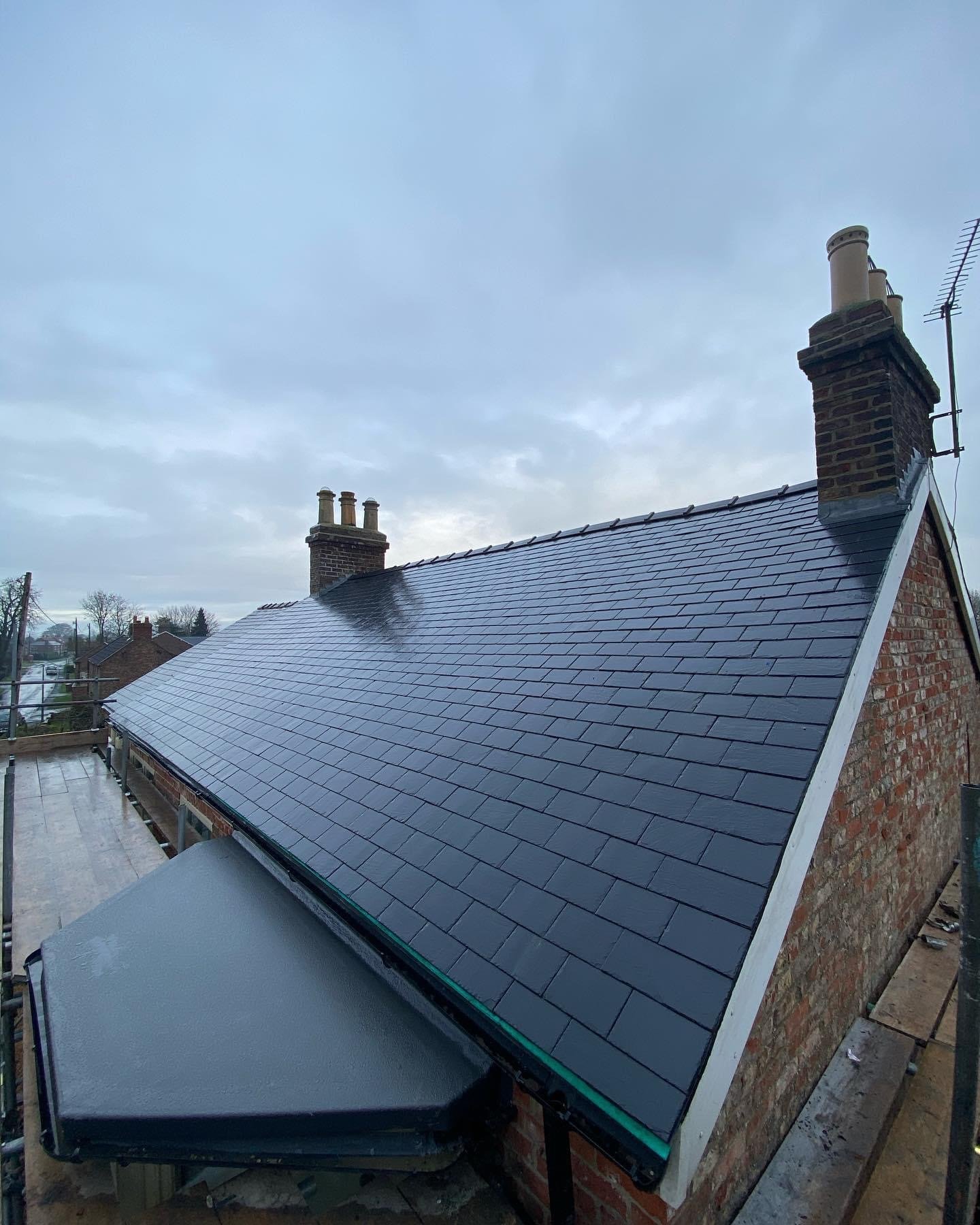 Slate roof renewal by JDL Roofing